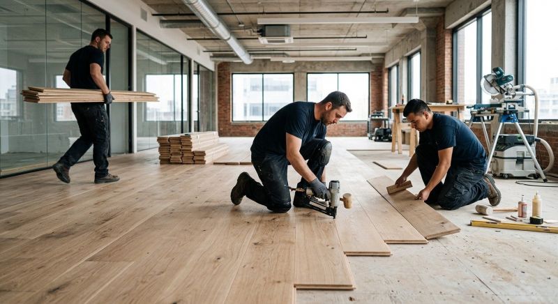 Commercial Hardwood Service in Cumberland Center, ME