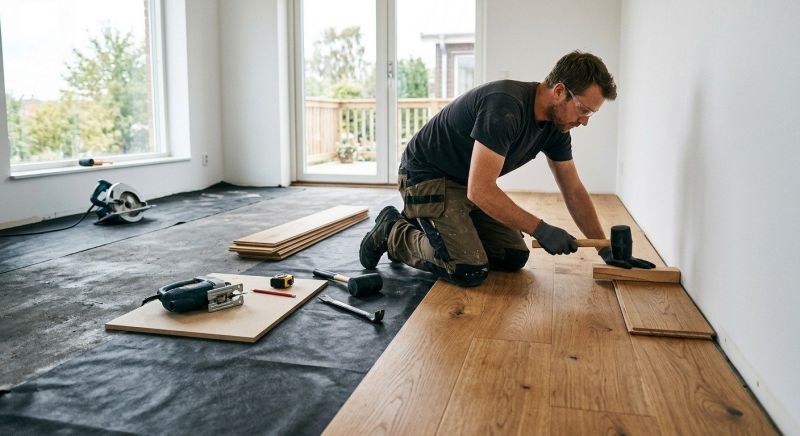 Engineered Wood Installation in Falmouth, ME
