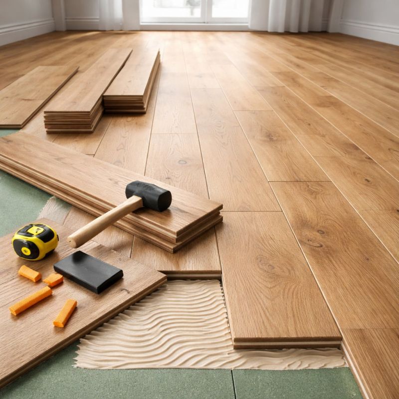 Engineered Wood Installation in Falmouth, ME