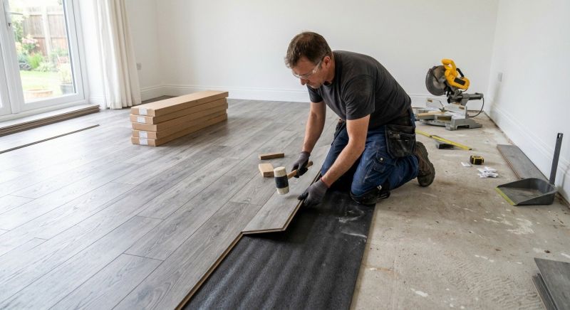 Laminate Floor Installation in Cumberland County, ME