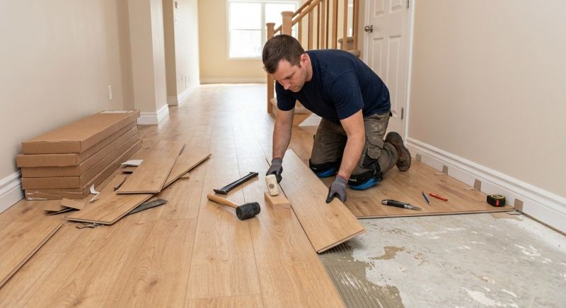 Laminate Floor Installation in Harpswell, ME