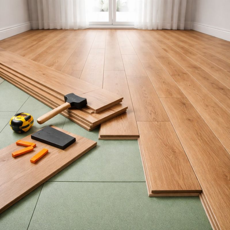 Laminate Floor Installation in Long Island, ME