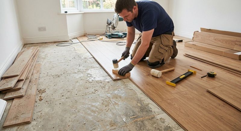 Laminate Floor Remodeling in Falmouth, ME