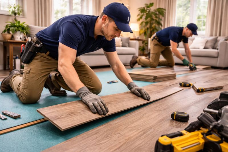 Laminate Floor Replacement in North Waterboro, ME