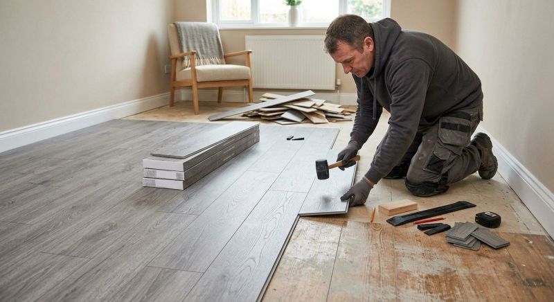 Laminate Floor Replacement in Windham, ME