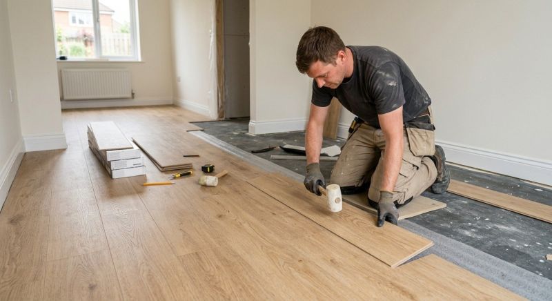 Linoleum Floor Installation in Brunswick, ME