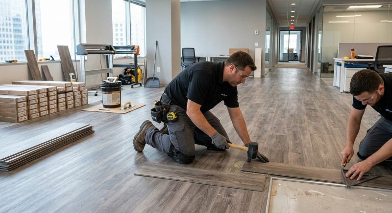 Linoleum Floor Installation in Limerick, ME