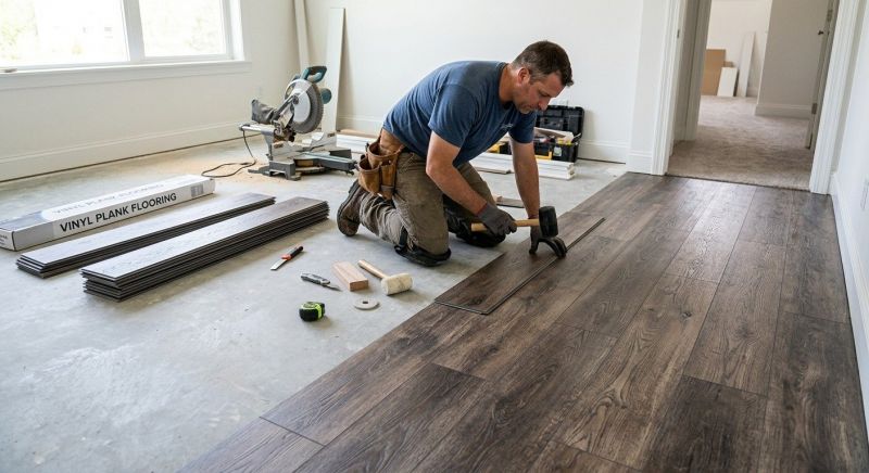 Linoleum Floor Installation in Long Island, ME