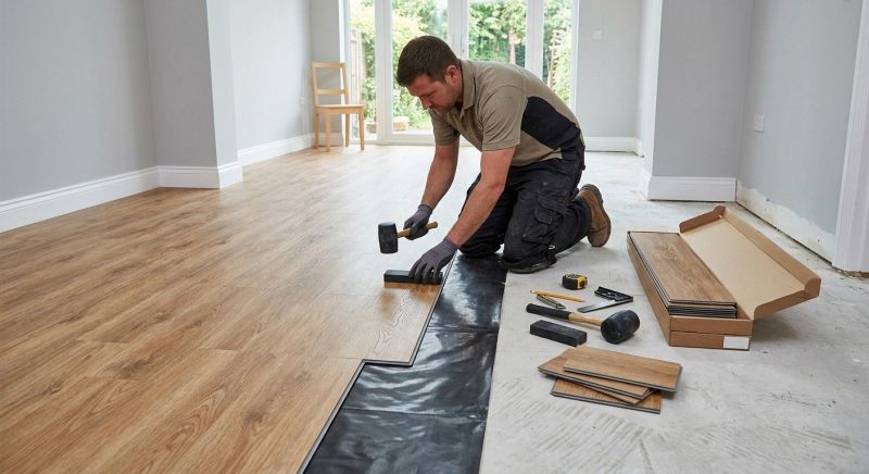 Luxury Vinyl Tile Installation in Limington, ME