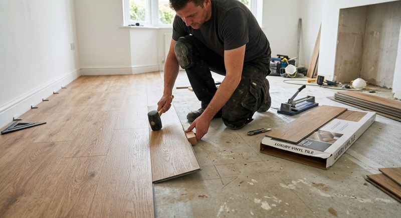 Lvt Flooring Installation in Limerick, ME