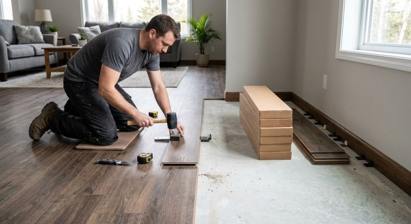 Lvt Flooring Installation in Scarborough, ME