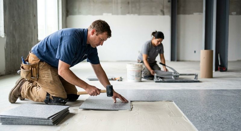 Lvt Flooring Installation in Windham, ME