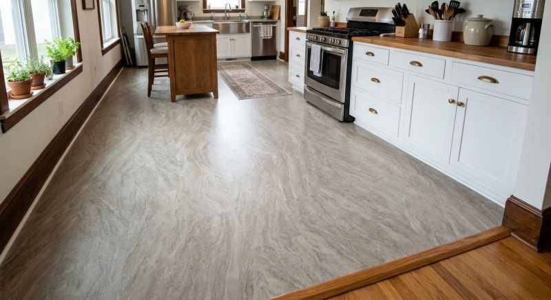 Sheet Linoleum Installation in Gorham, ME