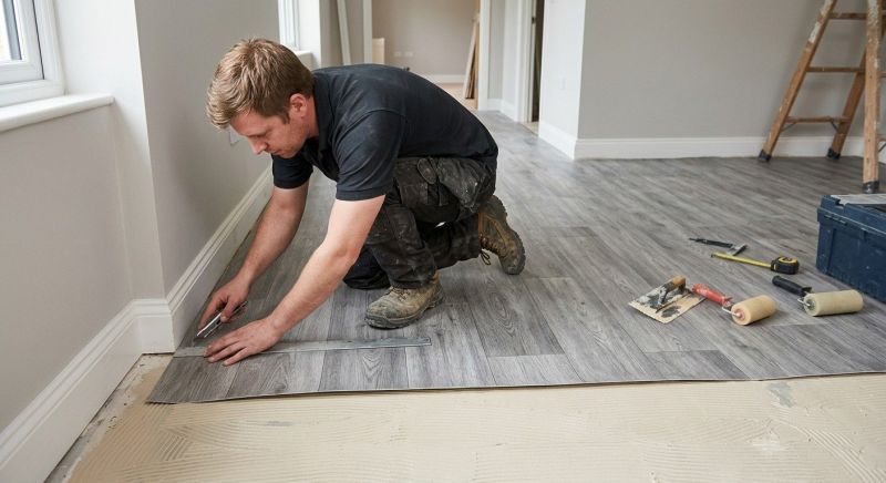 Sheet Vinyl Installation in York County, ME