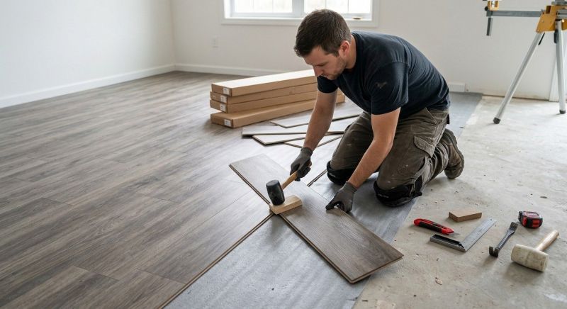 Vinyl Flooring Installation in Biddeford, ME