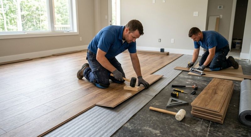Vinyl Flooring Installation in Limerick, ME
