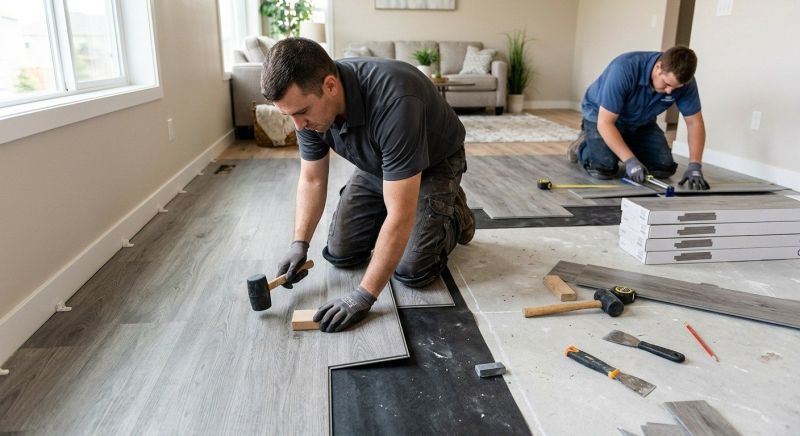 Vinyl Flooring Installation in Minot, ME